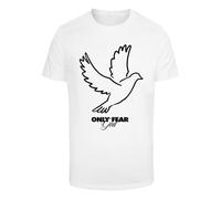 Mister Tee Maglietta 'Only Fear God' nero / bianco Uomo Mister Tee XL nero / bianco