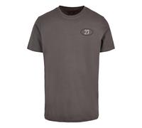 Mister Tee Maglietta 'Own Your Game' grigio scuro / nero / bianco Uomo - Abbigliamento - Taglie comode - Maglie e T-shirt Mister Tee S