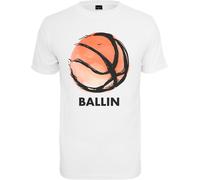 Mister Tee Maglietta Pallone Tee S Bianco