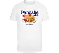 Mister Tee Maglietta Pancake Club Tee MT3139 S Bianco