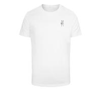 Mister Tee Maglietta 'Peace Hand' nero / bianco Uomo - Abbigliamento - Taglie comode - Maglie e T-shirt Mister Tee S