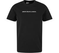Mister Tee Maglietta per bambini Dream. Credere. Achieve. Emb MTK356 146/152 Nero