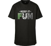 Mister Tee Maglietta per bambini Kids Keep It Fun Tee 110/116 Nero