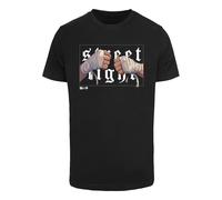 Mister Tee Maglietta 'Ready for Battle' marrone chiaro / grigio / nero / bianco Uomo - Abbigliamento - Taglie comode - Maglie e T-shirt Mister Tee XS