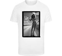 Mister Tee Maglietta Road To Nowhere MT3885 4XL Bianco