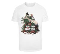 Mister Tee Maglietta 'Root Deep' verde / rosso / nero / bianco Uomo Mister Tee XS