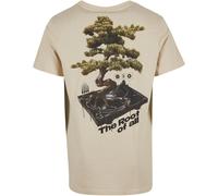 Mister Tee Maglietta Root Of All Tee MT3130 3XL Beige