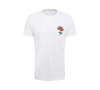 Mister Tee Maglietta 'Rose' smeraldo / rosso chiaro / bianco Uomo - Abbigliamento - Taglie comode - Maglie e T-shirt Mister Tee L