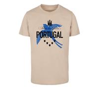 Mister Tee Maglietta sabbia / blu / nero Uomo Mister Tee L