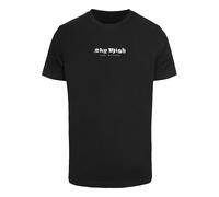 Mister Tee Maglietta 'Sky High' nero / bianco Uomo Mister Tee 4XL