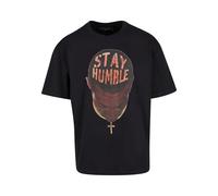 Mister Tee Maglietta 'Stay Humble' nudo / arancione scuro / nero Uomo Mister Tee M
