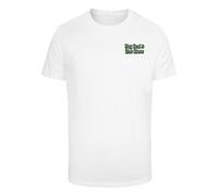Mister Tee Maglietta 'Stay Real & Rise Above' grigio chiaro / verde scuro / nero / bianco Uomo Mister Tee 5XL