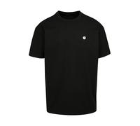 Mister Tee Maglietta 'Summer Of Love' verde scuro / arancione / nero / bianco Uomo Mister Tee L