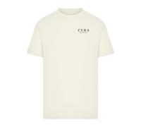 Mister Tee Maglietta 'Summer Stay' crema / nero Uomo Mister Tee XL