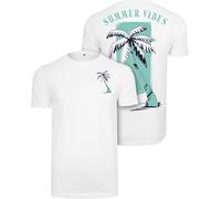 Mister Tee Maglietta Summer Vibes Tee XXL Bianco