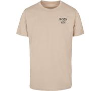 Mister Tee Maglietta Sunday Coffee Run MT3442 XXL Beige