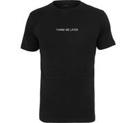 Mister Tee Maglietta Thank Me Later Nero XS Nero