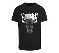 Mister Tee Maglietta 'The Gangster In Me Tee' nero / bianco Uomo Mister Tee XXL nero / bianco