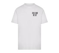 Mister Tee Maglietta 'This Is How We Live' nero / bianco Uomo - Abbigliamento - Taglie comode - Maglie e T-shirt Mister Tee S