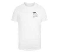 Mister Tee Maglietta 'Trust Definition' nero / bianco Uomo - Abbigliamento - Taglie comode - Maglie e T-shirt Mister Tee L