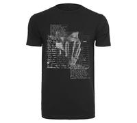 Mister Tee Maglietta ' Tupac Lyrics' grigio / grigio scuro / nero / bianco Uomo - Abbigliamento - Taglie comode - Maglie e T-shirt Mister Tee L
