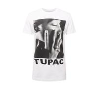 Mister Tee Maglietta 'Tupac Profile' grigio / nero / bianco Uomo - Abbigliamento - Taglie comode - Maglie e T-shirt Mister Tee XS