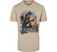 Mister Tee Tupac Retro Short Sleeve T-shirt Bianco L Uomo