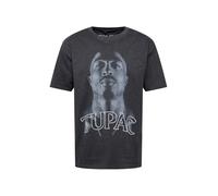 Mister Tee Maglietta 'Tupac Up' grigio / grigio scuro / bianco Uomo Mister Tee XL
