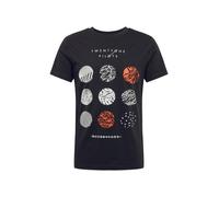 Mister Tee Maglietta 'Twenty One Pilots' arancione chiaro / nero / bianco Uomo Mister Tee XXL arancione chiaro / nero / bianco