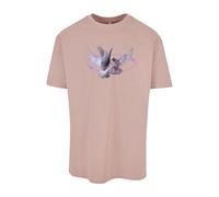 Mister Tee Maglietta 'Vive la Liberte' lilla / lilla chiaro / rosa antico Uomo Mister Tee L lilla / lilla chiaro / rosa antico