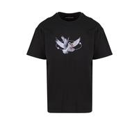 Mister Tee Maglietta 'Vive la Liberte' lilla / sambuco / nero Uomo Mister Tee S lilla / sambuco / nero