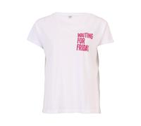 Mister Tee Maglietta 'Waiting For Friday' rosa / bianco Donna Mister Tee L rosa / bianco