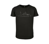 Mister Tee Maglietta 'Want To Be Here' nero / bianco Bambini Mister Tee 134-140