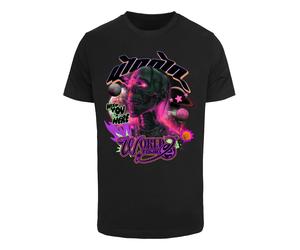 Mister Tee Maglietta 'Wish You Were Here' menta / lilla / rosa / nero Uomo Mister Tee M