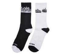 Mister Tee Major Città 089 Calzini 2-Pack Skyline Monaco di Baviera Motivo 35-50