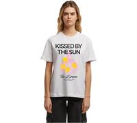 Mister Tee Mst369-kissed By The Sun Tee T-Shirt, Bianco, 4XL Donna