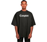 Mister Tee Mt10157-compton Huge Tee T-Shirt, Nero, S Uomo
