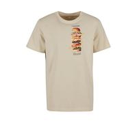 Mister Tee Mt1340-a Burger Tee T-Shirt, Sabbia, L Uomo