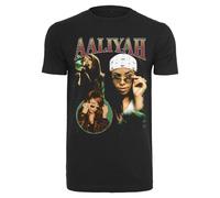 Mister Tee MT1823 Aaliyah Retro Oversize T-Shirt Manica Corta Girocollo Jersey