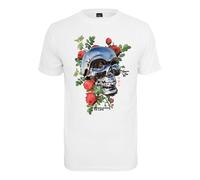 Mister Tee Mt2695-chrome Skull Tee T-Shirt, Bianco, XL Uomo