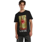 Mister Tee Herren Wood Love Tee M Black
