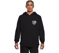 Mister Tee Herren Heart Cage Hoody L Black