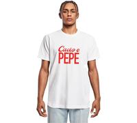Mister Tee Mt3302pc-cacio Pepe Tee T-Shirt, Bianco, L Uomo