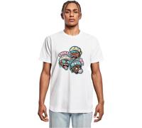 Mister Tee Mt3376-crew Luv Tee T-Shirt, Bianco, XXL Uomo