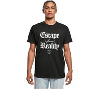 Mister Tee Mt3518-escape from Reality Tee T-Shirt, Nero, M Uomo