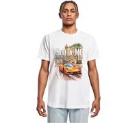 Mister Tee Mt3553-monaco Racing Club Tee T-Shirt, Bianco, XS Uomo