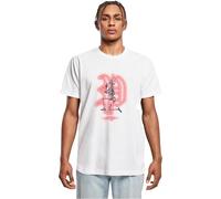 Mister Tee Mt3891-pray Neon Skull Tee T-Shirt, Bianco, XXL Uomo