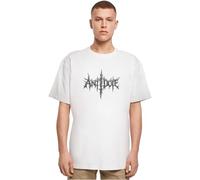 Mister Tee Mt3917-antidote Heavy Oversize Tee T-Shirt, Bianco, XS Uomo