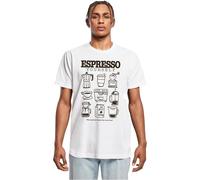 Mister Tee T-shirt Espresso Yourself Caffè MT3939 L Bianco