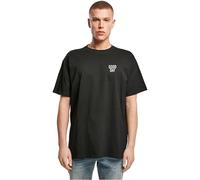 Mister Tee Mt4006-under The Palm Trees Heavy Oversize Tee T-Shirt, Nero, L Donna